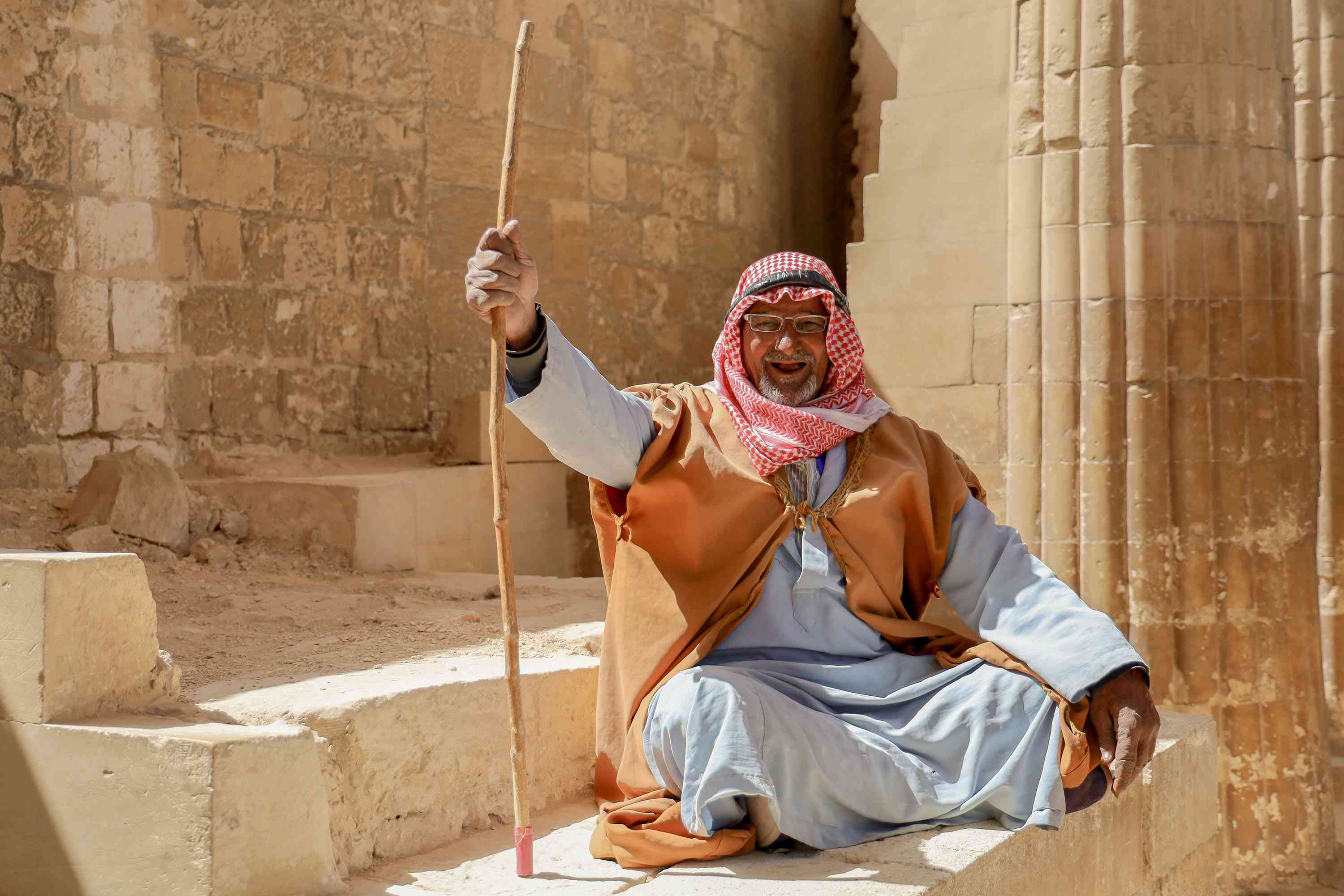 Sakkara, Egypt by Megan Pearce